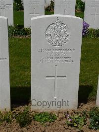 Savy British Cemetery - Pass, Charles Eric