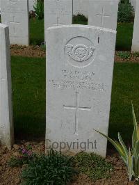 Savy British Cemetery - Pinder, P