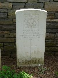 Savy British Cemetery - Rhodes, Thomas Frederick