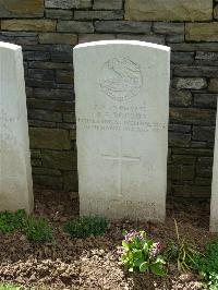 Savy British Cemetery - Robson, A E