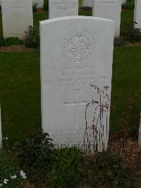 Savy British Cemetery - Robson, John George