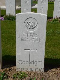 Savy British Cemetery - Wilson, S H