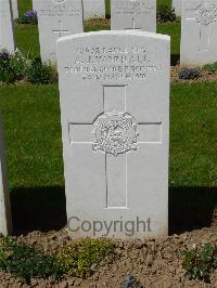 Savy British Cemetery - Worrall, A J