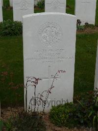 Savy British Cemetery - Yallop, C