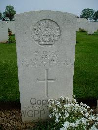 Serre Road Cemetery No.2 - Arbon, James