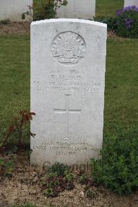 Serre Road Cemetery No.2 - Bain, Robert Marshall