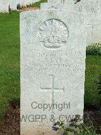 Serre Road Cemetery No.2 - Banks, Edward Colin