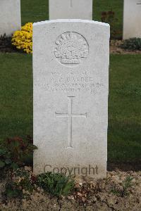 Serre Road Cemetery No.2 - Barber, A D