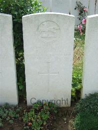 Serre Road Cemetery No.2 - Barrett, Thomas