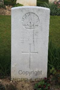 Serre Road Cemetery No.2 - Berzin, George