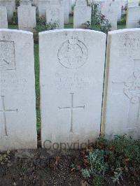 Serre Road Cemetery No.2 - Birkett, Harold