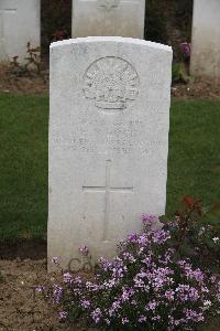 Serre Road Cemetery No.2 - Bock, Herbert Nathaniel