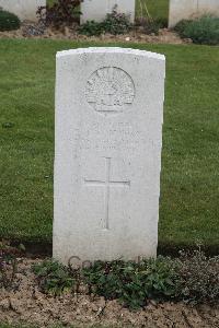 Serre Road Cemetery No.2 - Brown, Edwin Thomas Edison