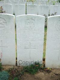 Serre Road Cemetery No.2 - Brown, Henry Arthur