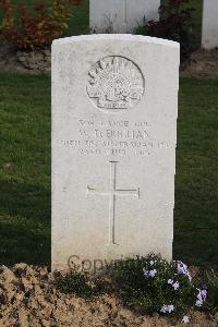 Serre Road Cemetery No.2 - Buchan, W D