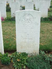 Serre Road Cemetery No.2 - Burr, Alexander William