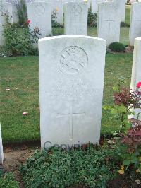 Serre Road Cemetery No.2 - Burrows, George Walter