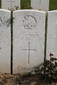 Serre Road Cemetery No.2 - Cameron, William