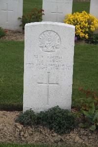 Serre Road Cemetery No.2 - Carey, Herbert James