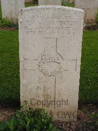 Serre Road Cemetery No.2 - Charleston, Alexander Angus