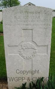 Serre Road Cemetery No.2 - Costar, Reginald Ernest