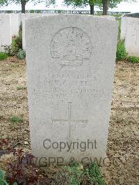 Serre Road Cemetery No.2 - Cottle, James Edward