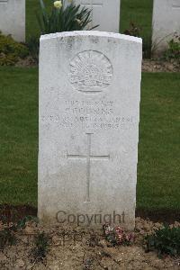 Serre Road Cemetery No.2 - Cousins, P