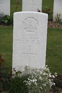 Serre Road Cemetery No.2 - Crabb, Herbert George