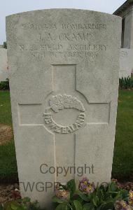 Serre Road Cemetery No.2 - Cramp, John Alexander