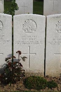 Serre Road Cemetery No.2 - Cronin, Daniel Francis