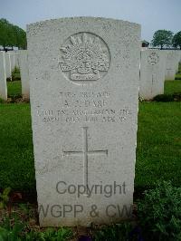 Serre Road Cemetery No.2 - Dare, Arthur John