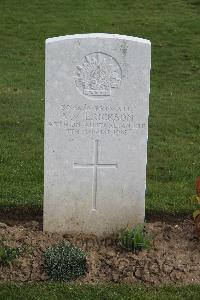 Serre Road Cemetery No.2 - Erickson, A V