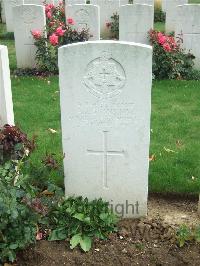 Serre Road Cemetery No.2 - Evans, Arthur James