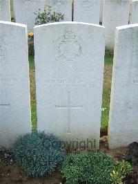 Serre Road Cemetery No.2 - Evans, Alfred Thomas