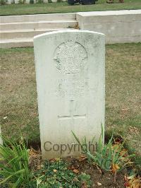 Serre Road Cemetery No.2 - Fidler, John Edward