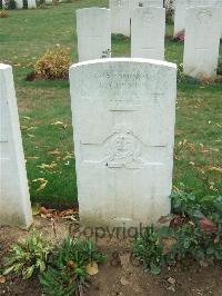 Serre Road Cemetery No.2 - Giddins, Albert