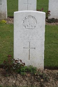 Serre Road Cemetery No.2 - Goss, Albert Inder