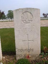 Serre Road Cemetery No.2 - Harvey, Ernest Herbert