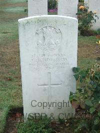 Serre Road Cemetery No.2 - Henderson, John