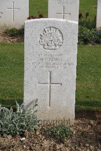 Serre Road Cemetery No.2 - Hunt, Harold Pearce