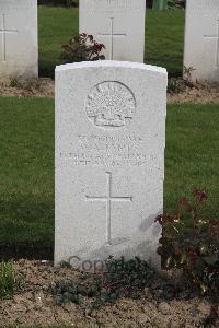 Serre Road Cemetery No.2 - James, Waldo Albert