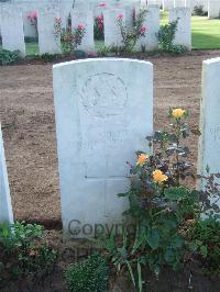 Serre Road Cemetery No.2 - Johnson, Peter Wallace