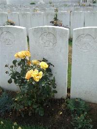 Serre Road Cemetery No.2 - Johnson, Roy