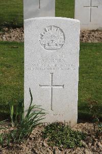 Serre Road Cemetery No.2 - Kelty, Percy William