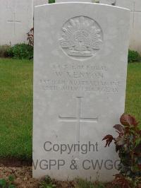 Serre Road Cemetery No.2 - Kenyon, William