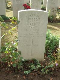 Serre Road Cemetery No.2 - Lane, Ernest Bertram