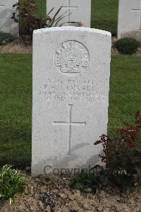 Serre Road Cemetery No.2 - Lynall, Frank Edgar Parkes