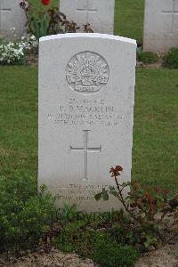 Serre Road Cemetery No.2 - MacKlin, Peter Dyas