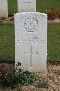 Serre Road Cemetery No.2 - Madden, James Patrick