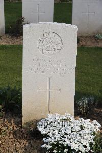 Serre Road Cemetery No.2 - Magnus, Adolph Edward